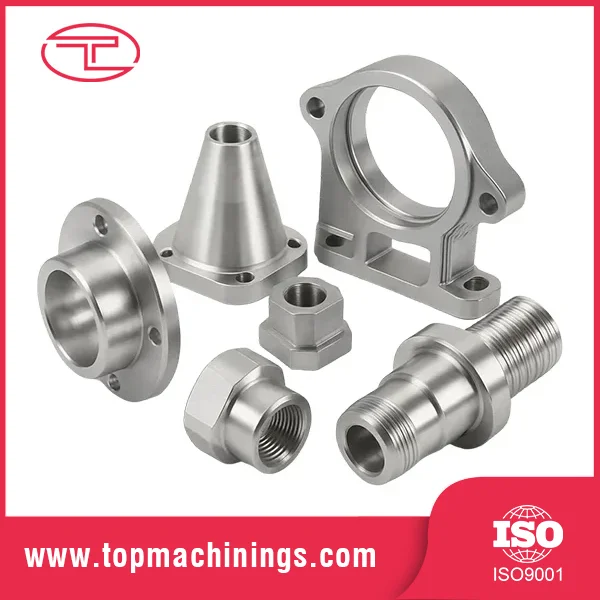 Bahagian Diputar Ketepatan Aluminium