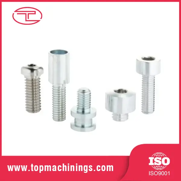 Bahagian Mesin Skru Aluminium